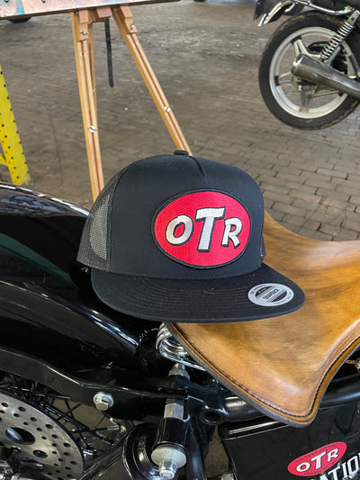OTR - Classic Trucker Hat Blk/Blk OG Old Town Revival Patch